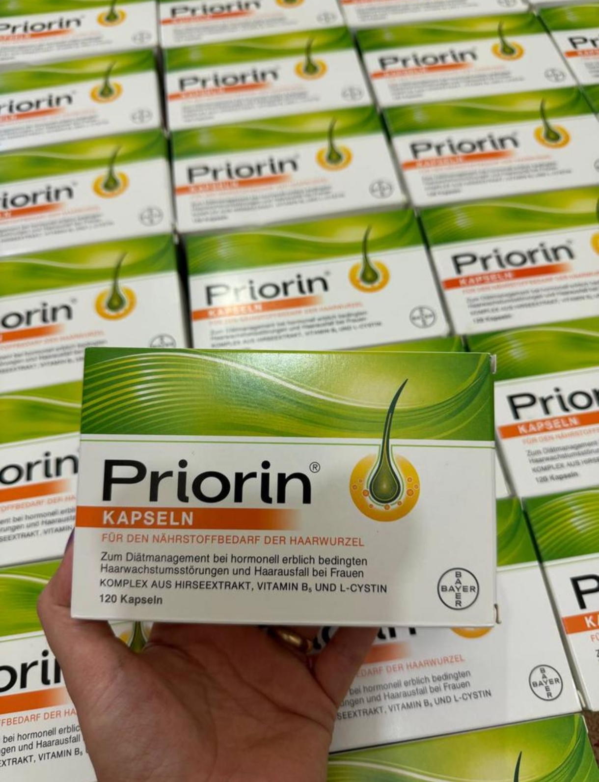پریورین Priorin | کپسول پریورین اورجینال
