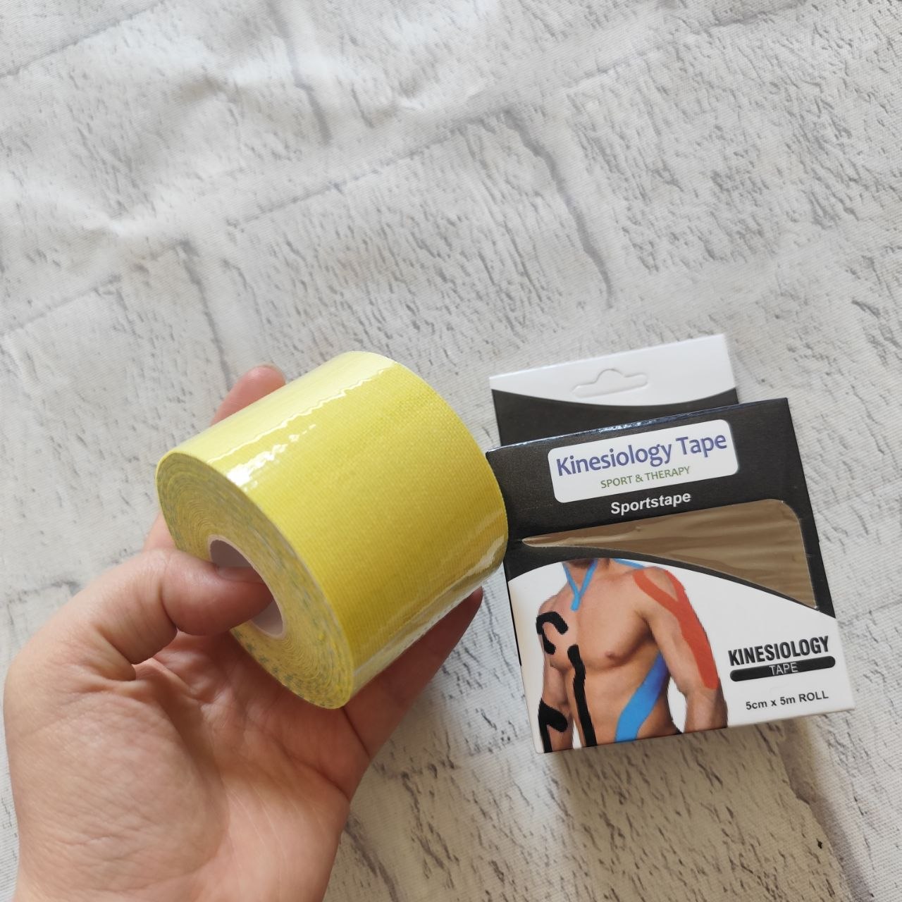 چسب عضله ورزشی کنزو تیپ kinesiology tape